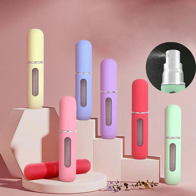 5ML Candy Color Portable Mini Perfume Spray Bottle for Travel