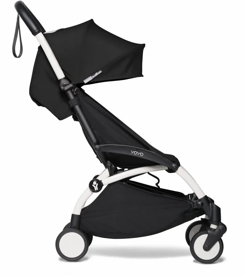 Babyzen YOYO2 Ultra Compact 6  Stroller (One Box) - White / Black