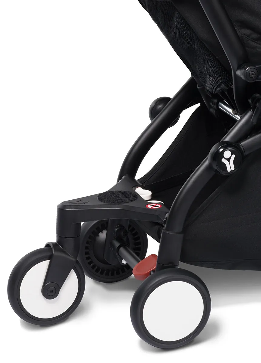 Babyzen YOYO2 Ultra Compact Complete 6  Stroller & Rolling Bag Bundle - Black/Red