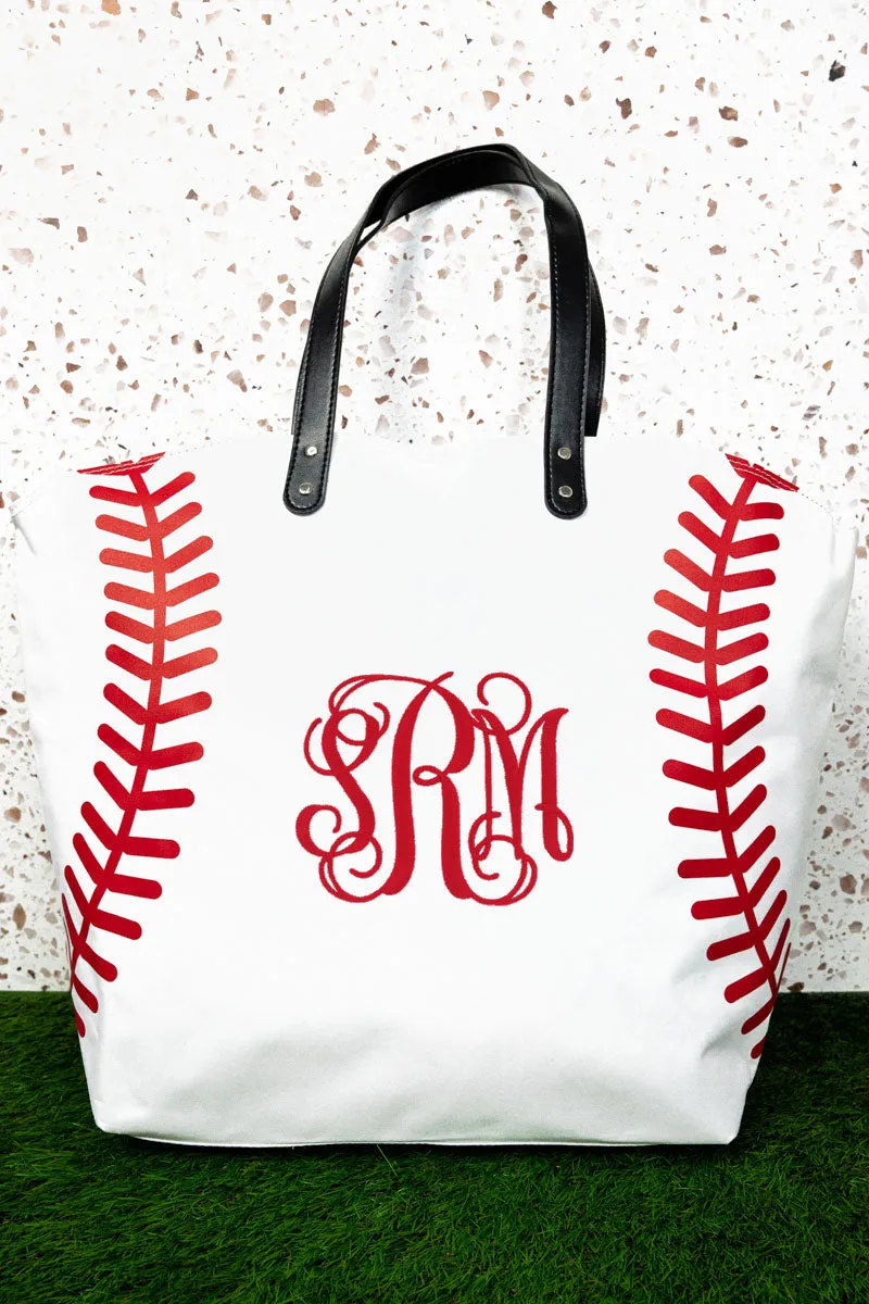 Baseball Laces All Day Tote