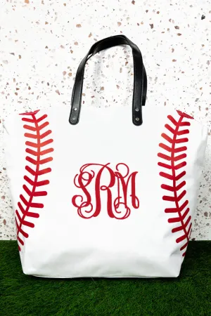 Baseball Laces All Day Tote