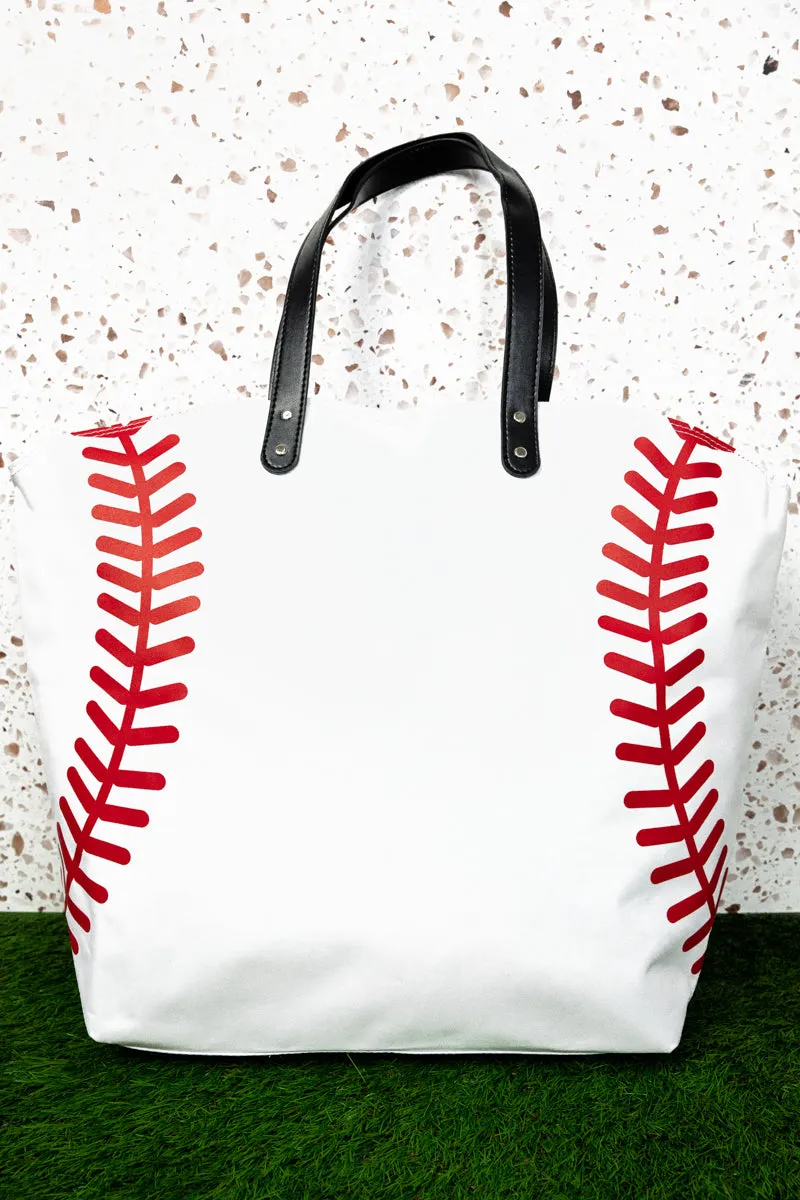 Baseball Laces All Day Tote