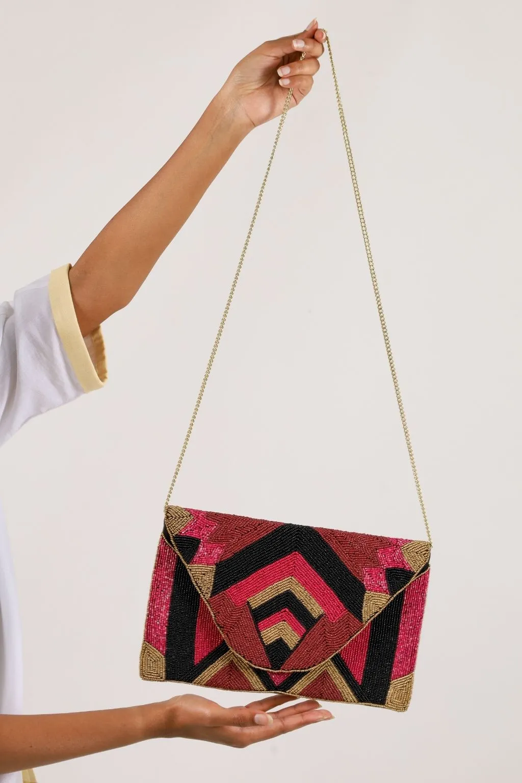 Black and Pink Sling bag