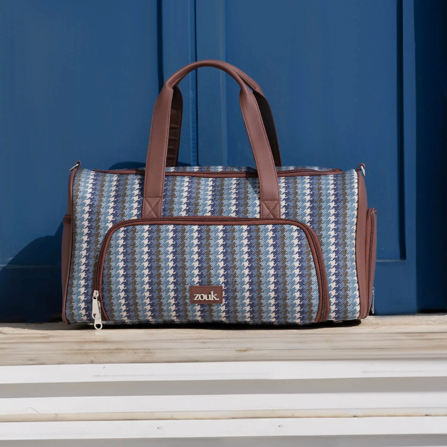 Bombay Houndstooth Weekender Duffel Bag