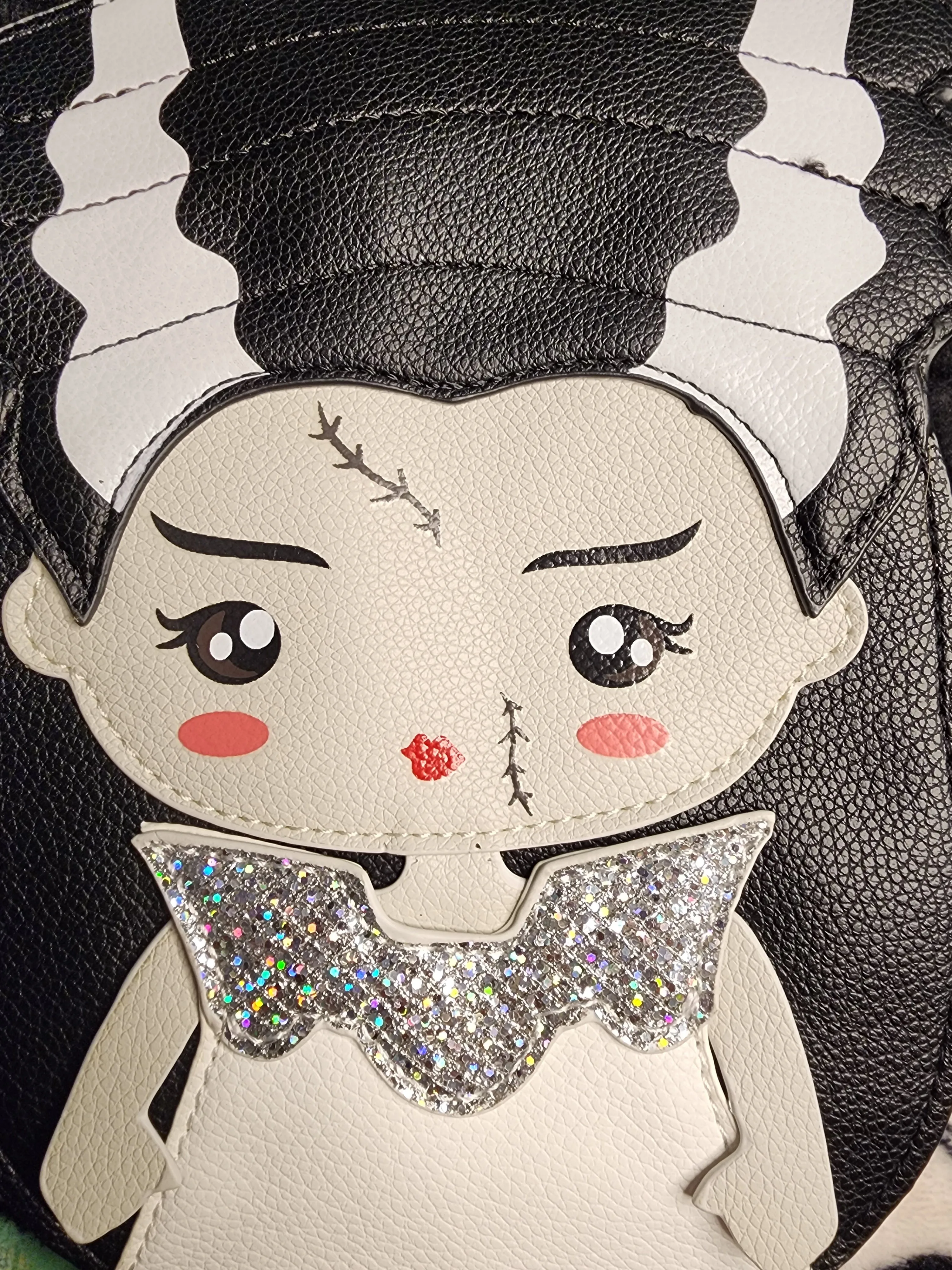 Bride of Frankenstein Crossbody Bag