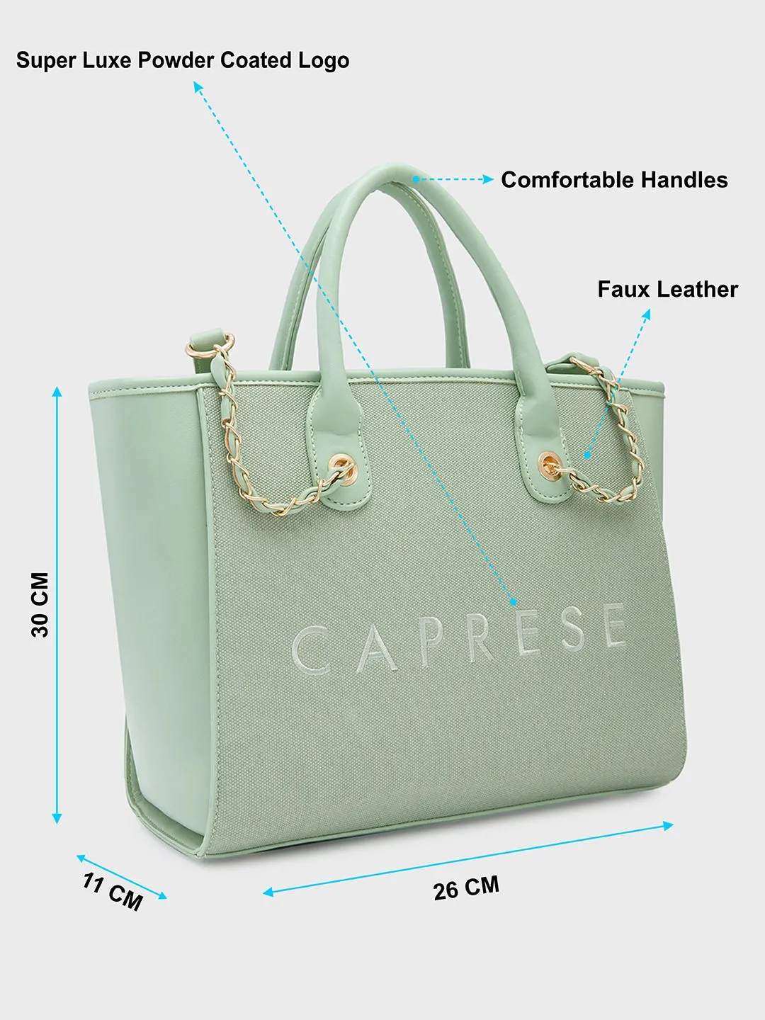 Caprese Brooklyn Tote Large Green