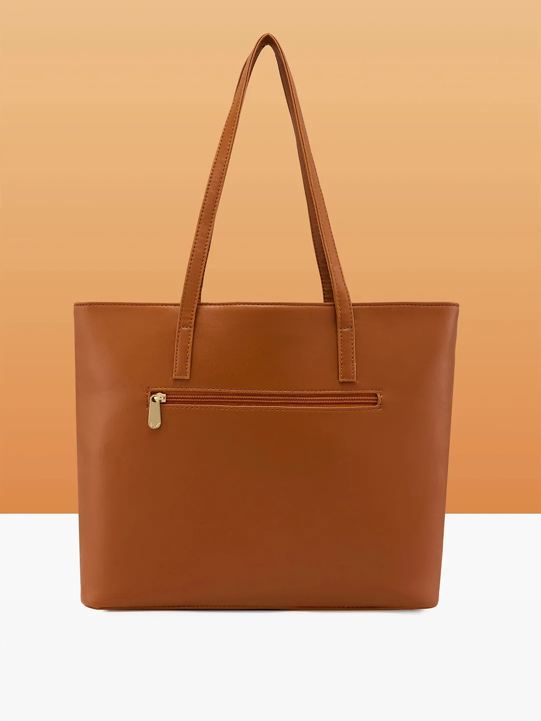 Caprese Serene Tote Medium Tan