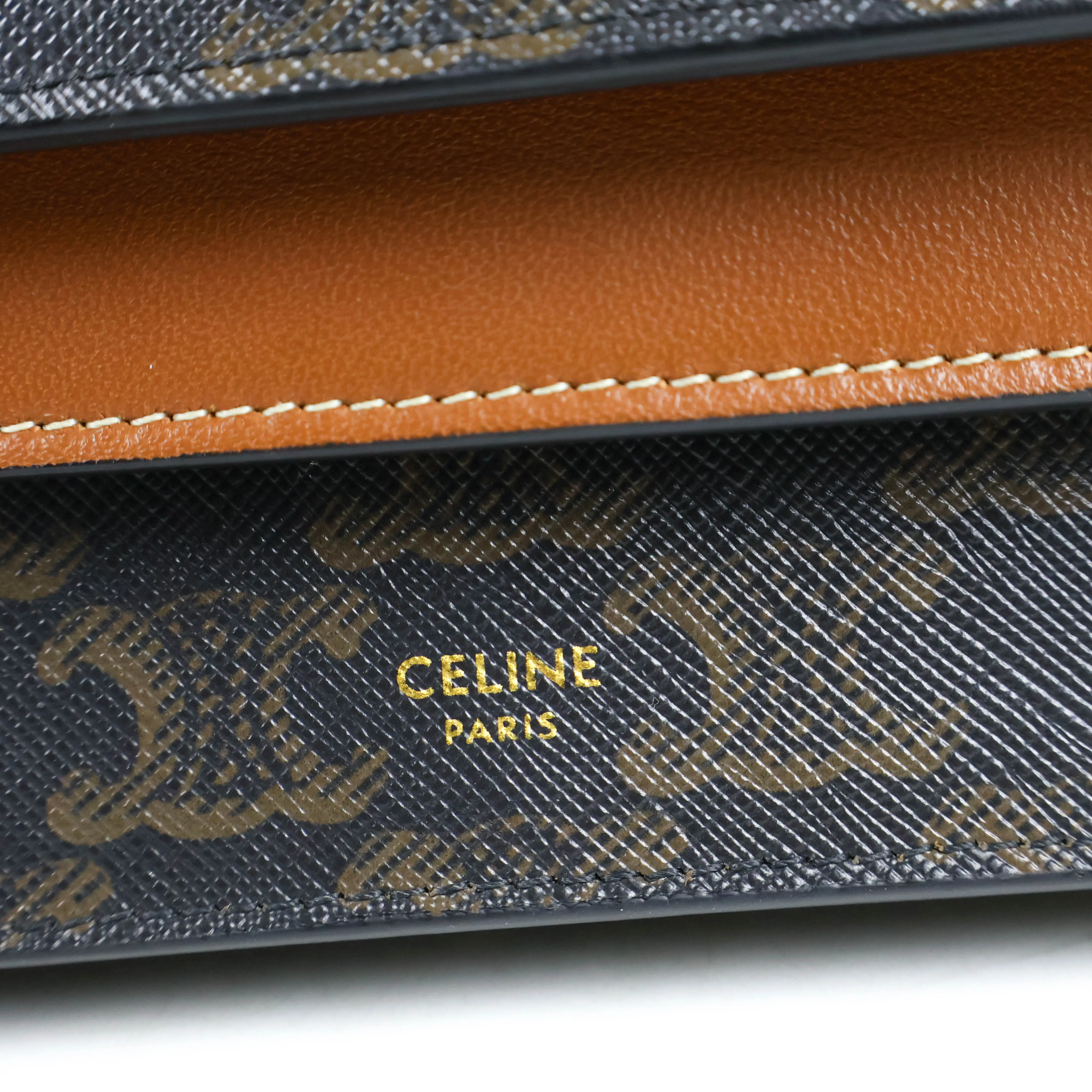 Celine Wallet On Strap Triomphe