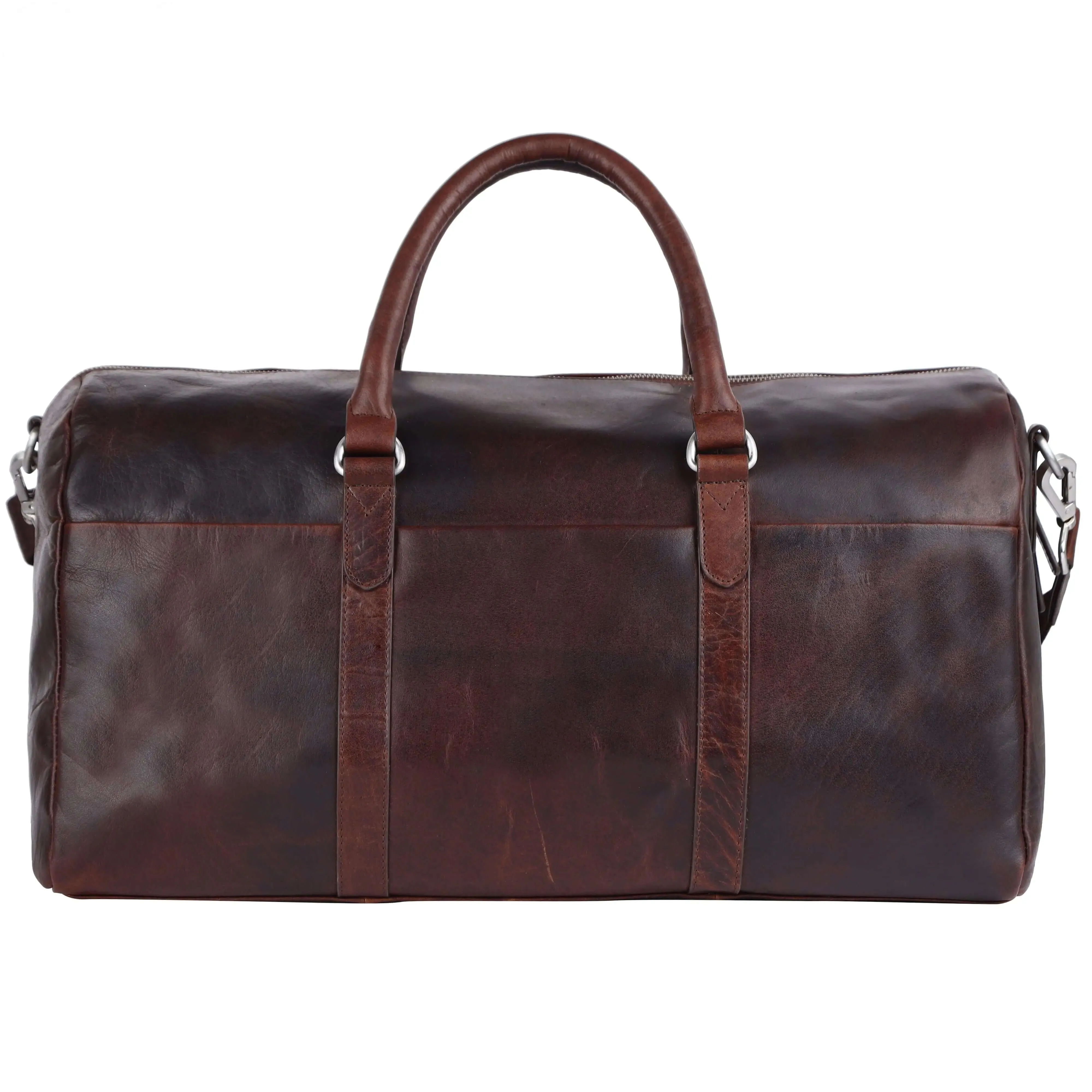 Deep Brown Weekend Duffle Bag