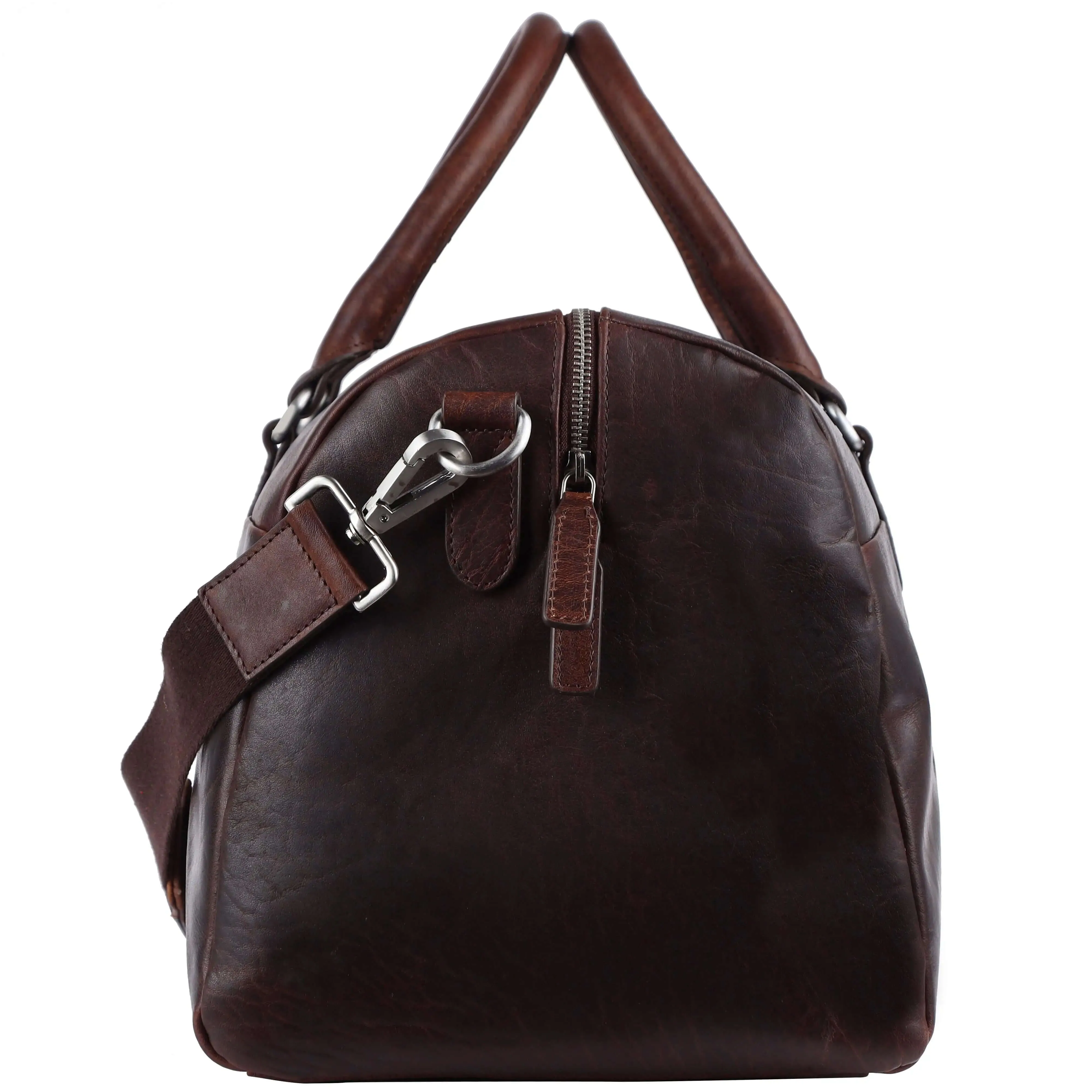 Deep Brown Weekend Duffle Bag