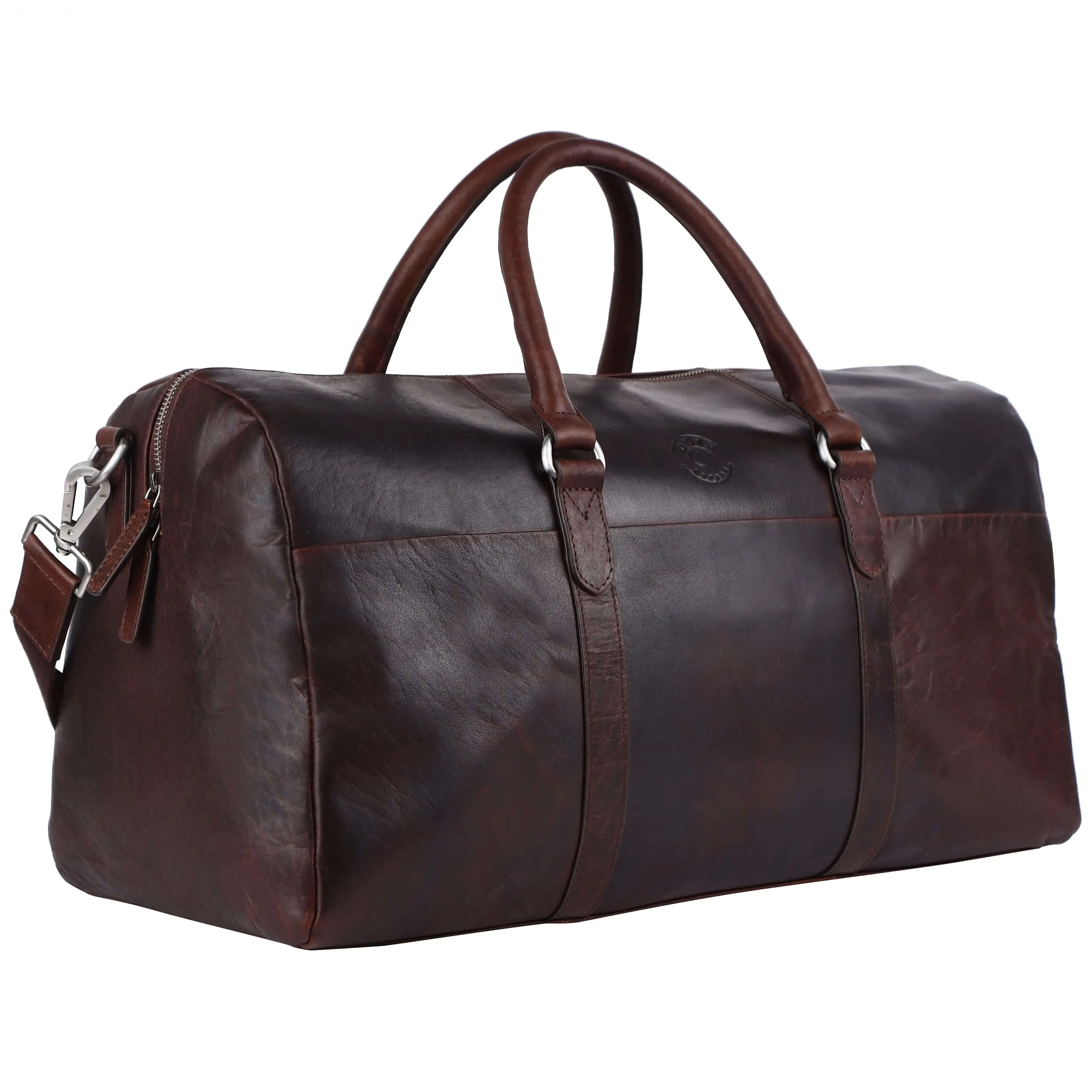 Deep Brown Weekend Duffle Bag