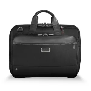 DISCONTINUED- Briggs & Riley @WORK Collection Expandable Zippered Briefcase-  KB425X