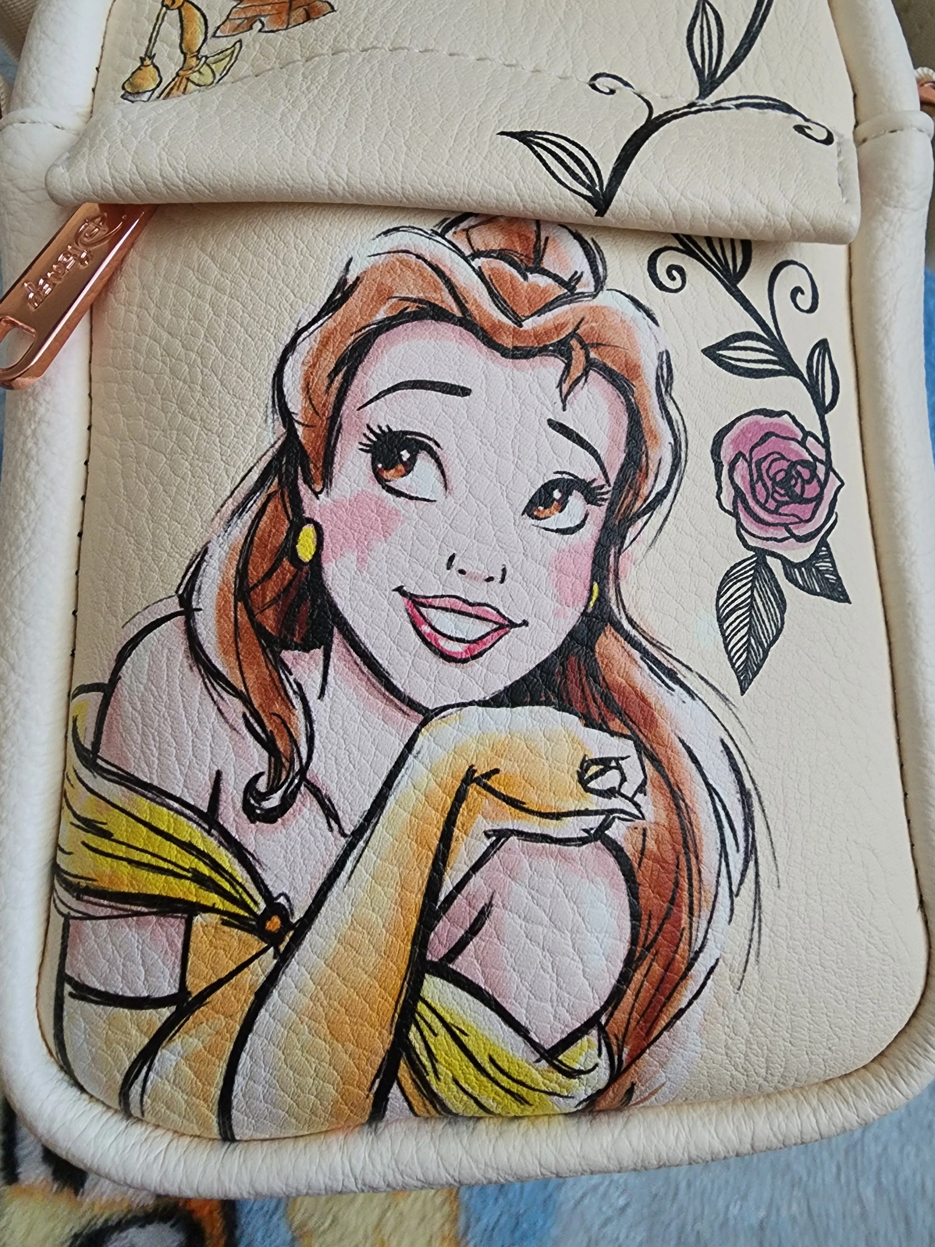 Disney Belle from Beauty and the Beast Crossbody Bag