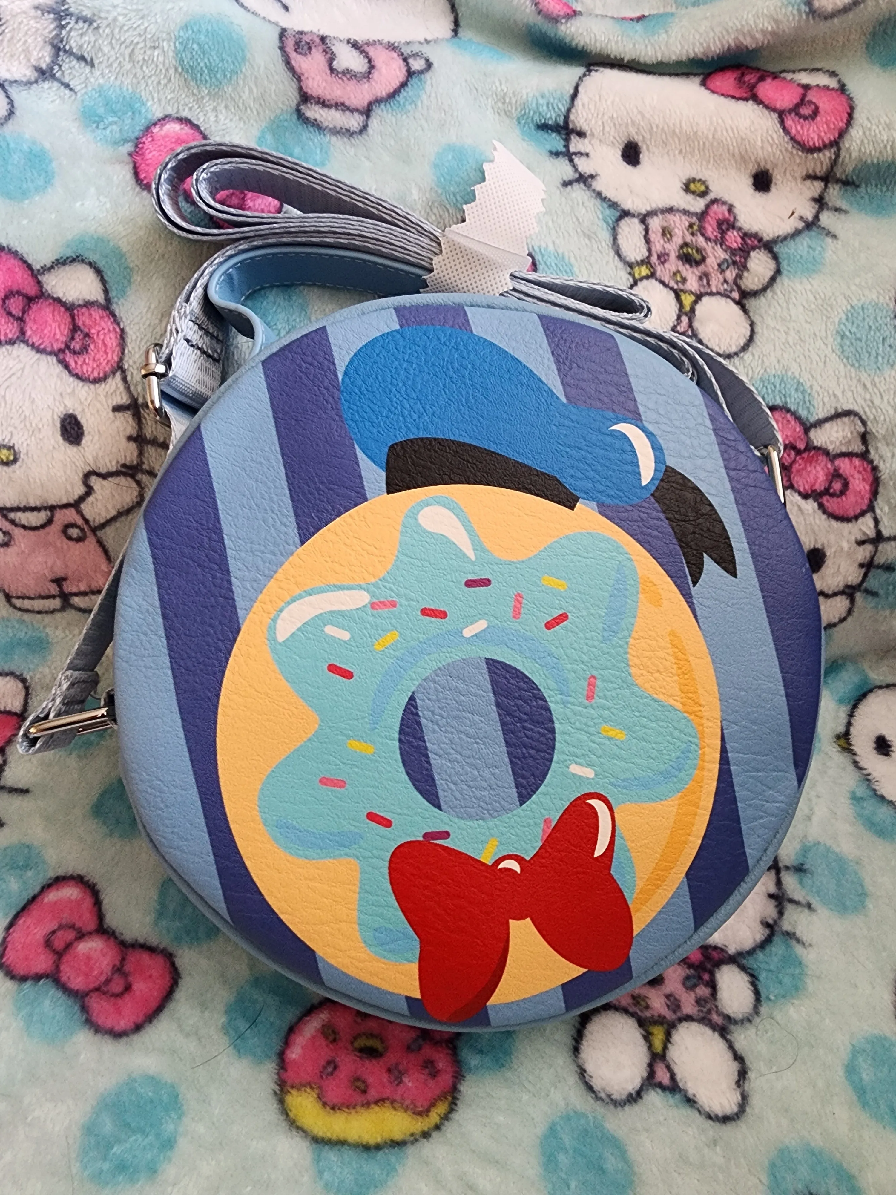 Disney Donald Duck Donut Crossbody Bag