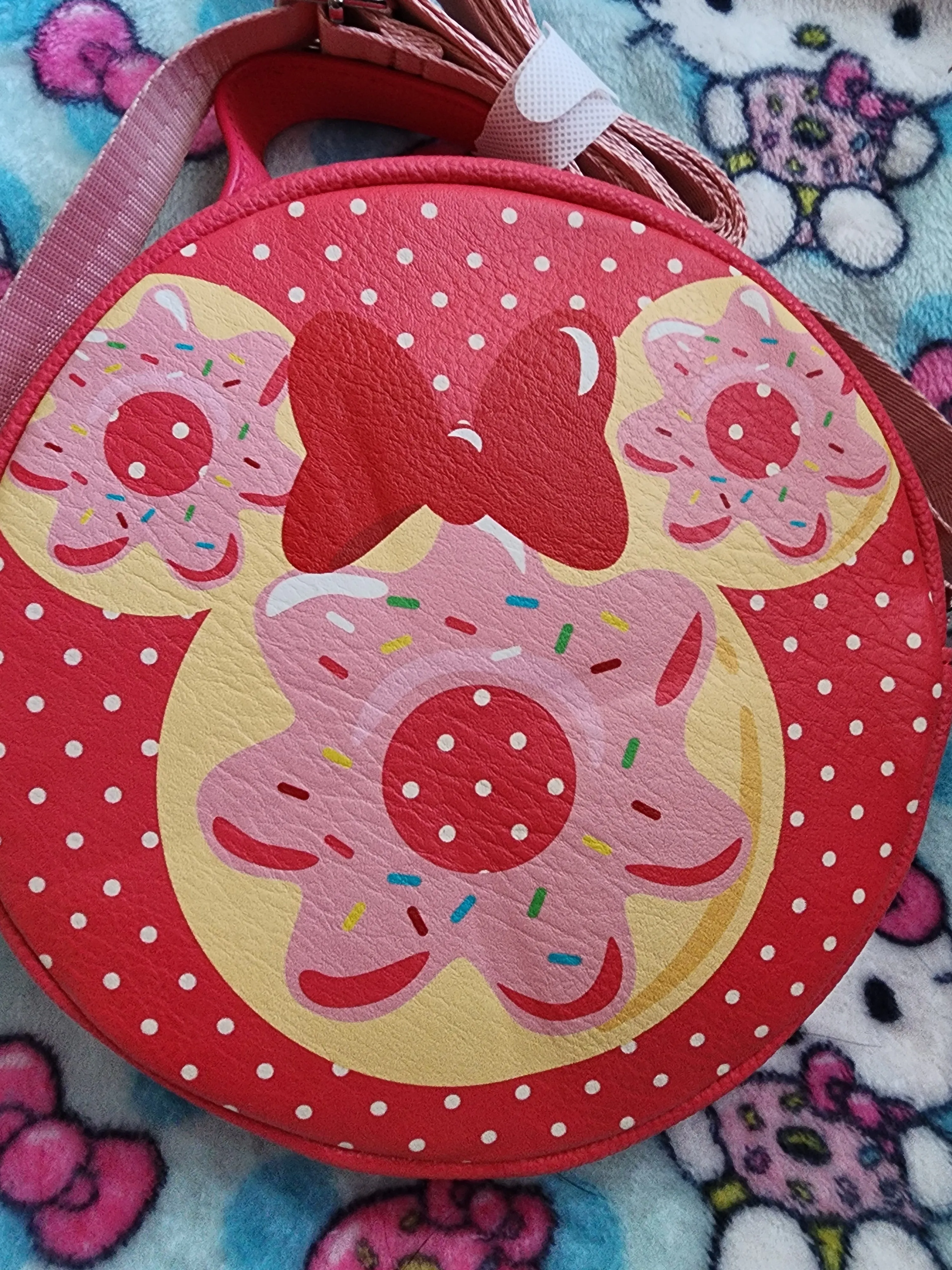 Disney Minnie Mouse Donut Crossbody Bag