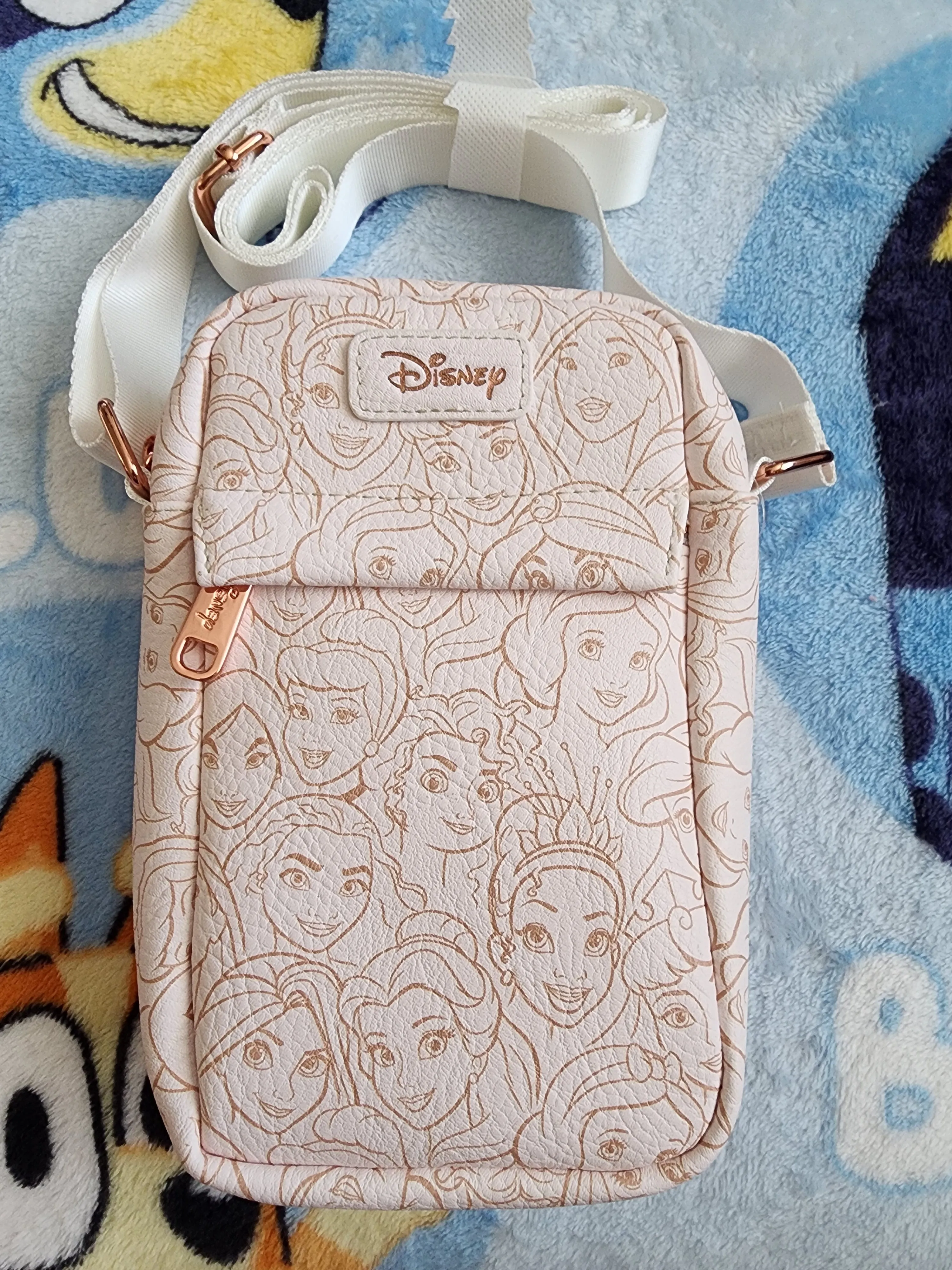 Disney Princess Rose Gold Crossbody Bag