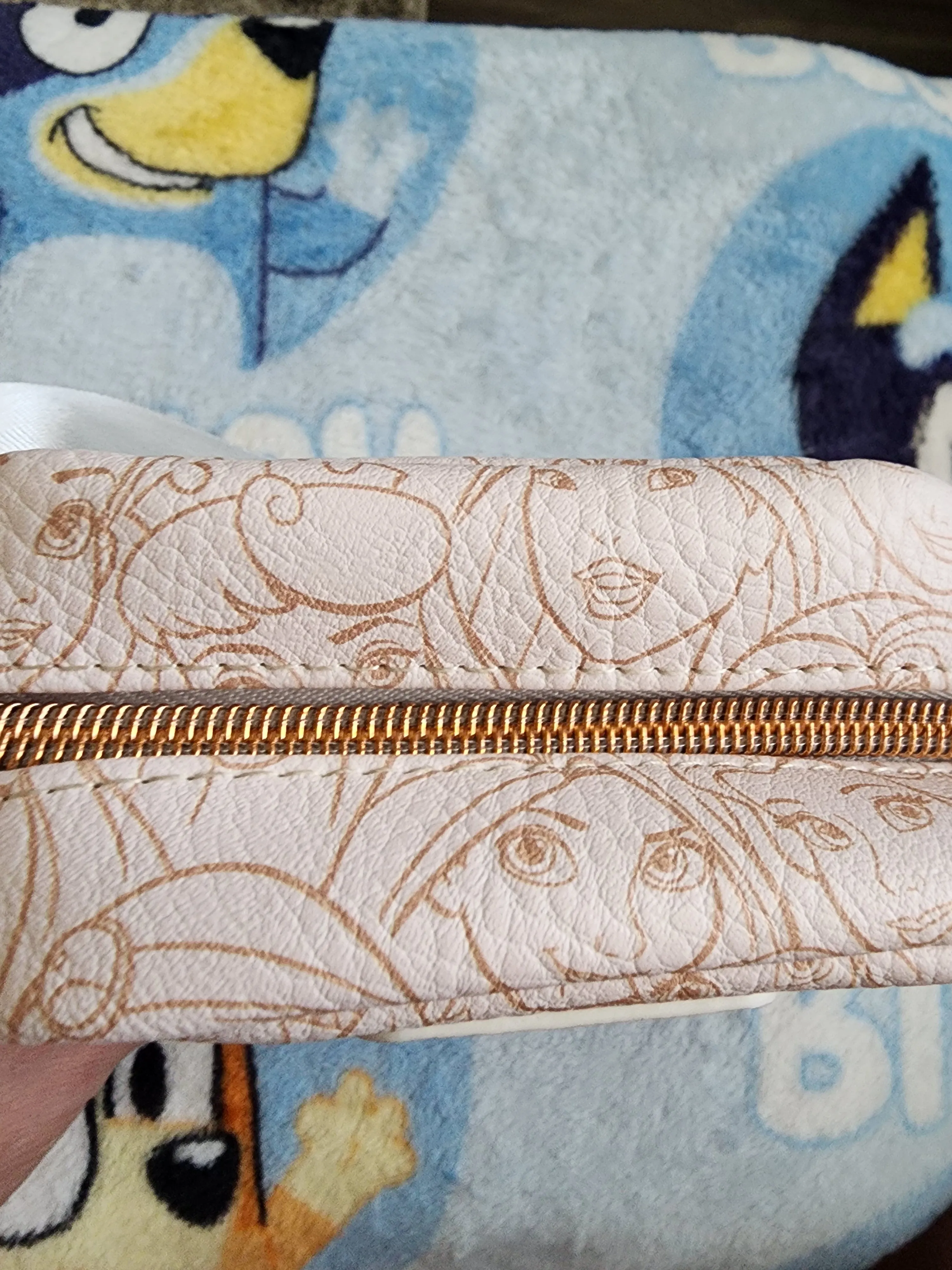 Disney Princess Rose Gold Crossbody Bag