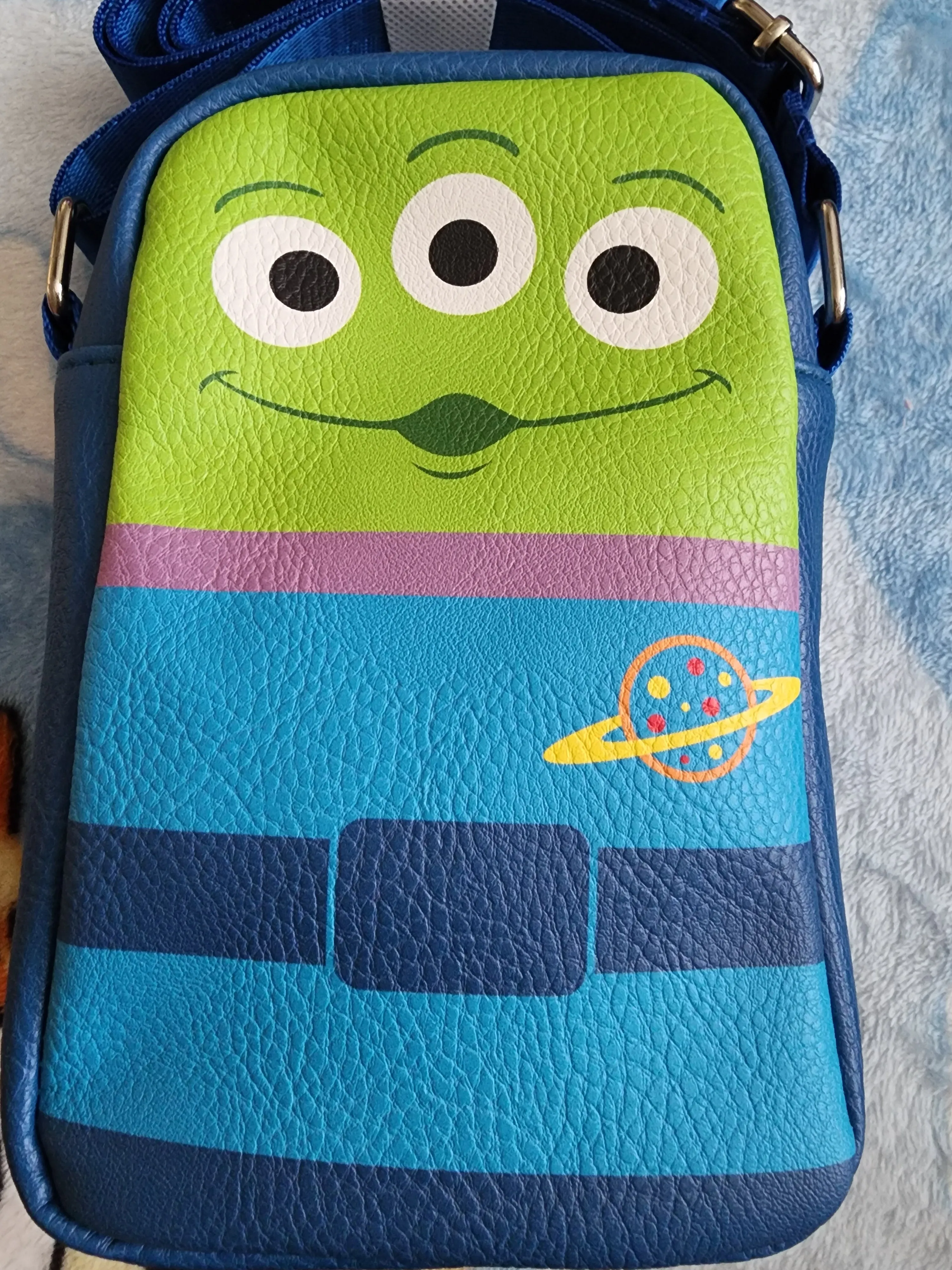 Disney Toy Story Green Alien Crossbody Bag