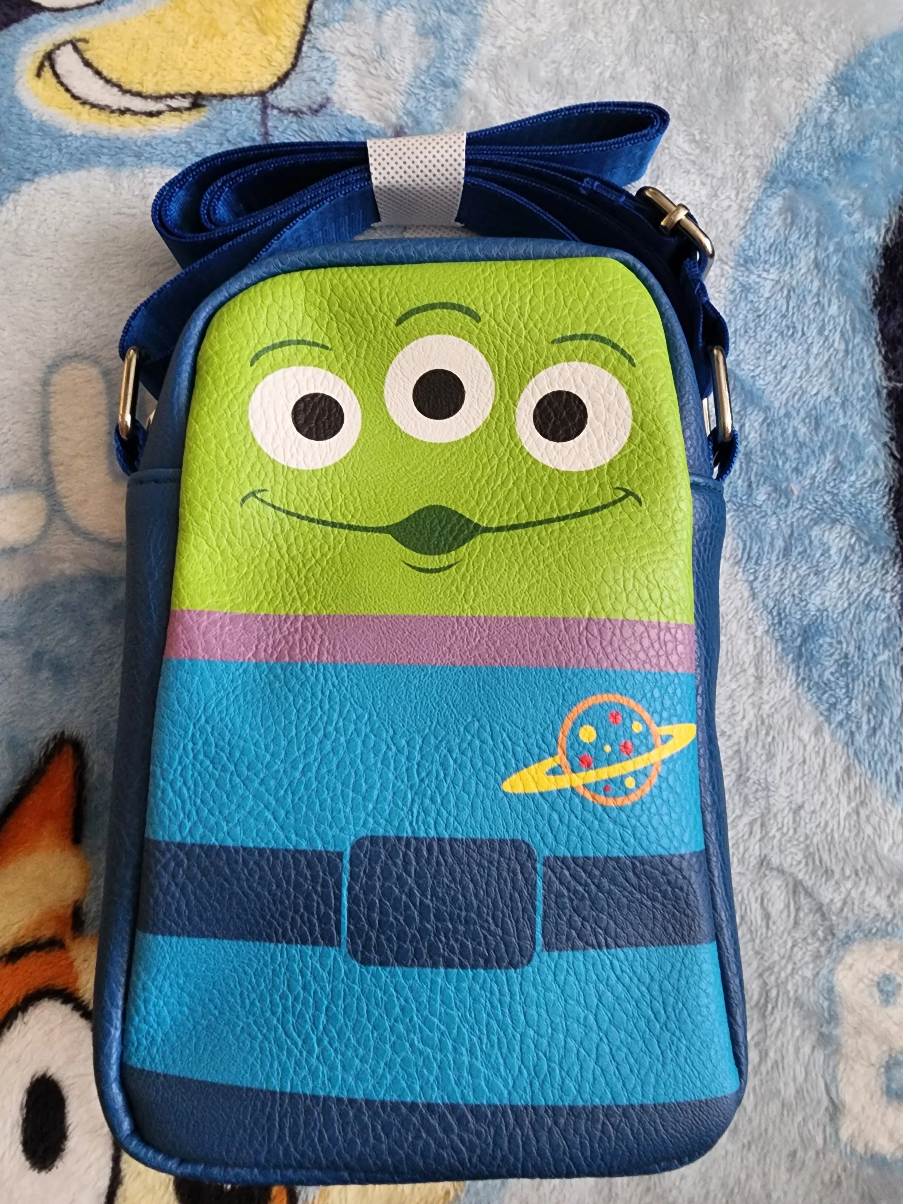 Disney Toy Story Green Alien Crossbody Bag