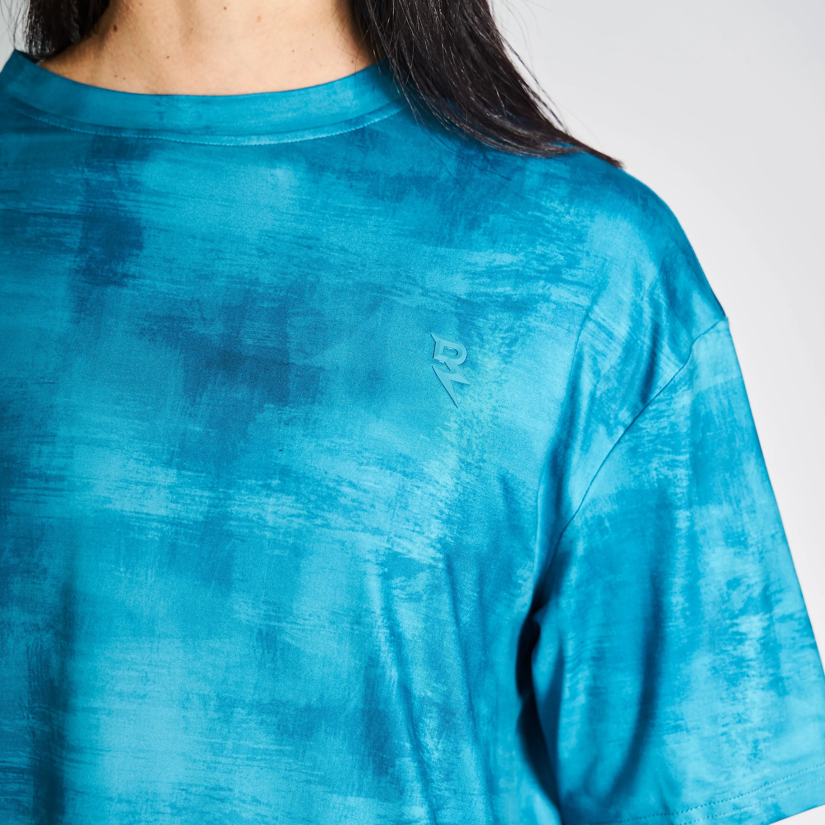 Drop Shoulder Tee - Teal