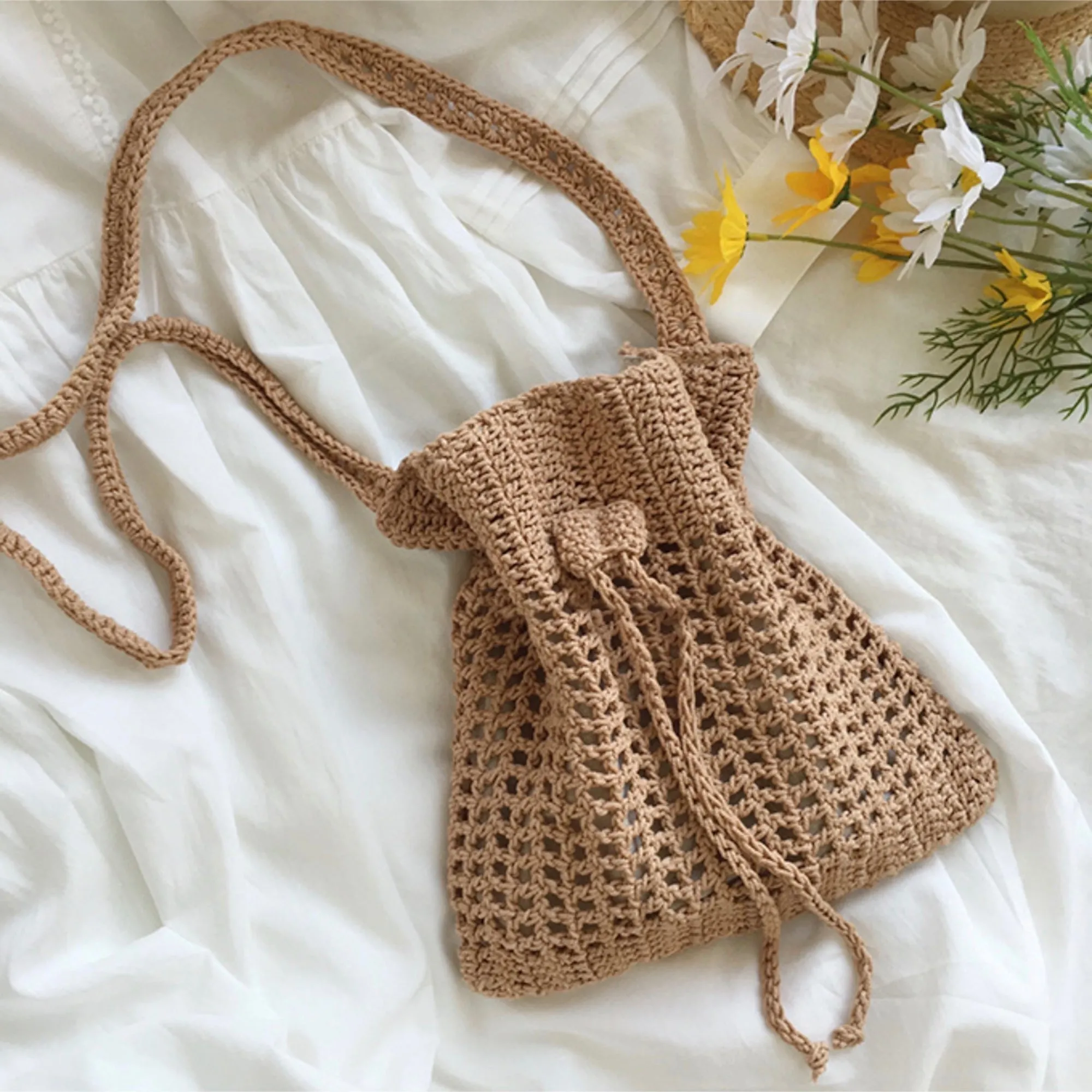 Elena Handbags Handmade Crochet Crossbody Handbags