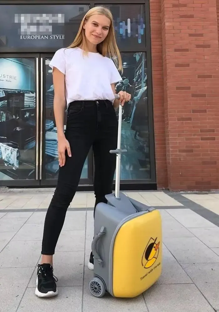 Family Travel Trolley: Smart & Portable Luggage