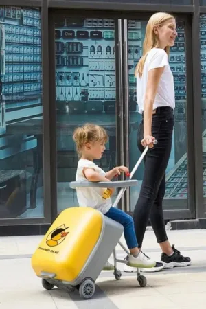 Family Travel Trolley: Smart & Portable Luggage