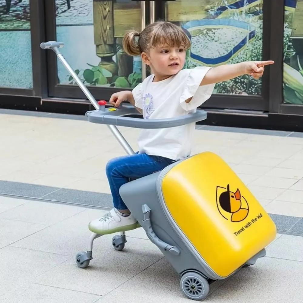 Family Travel Trolley: Smart & Portable Luggage