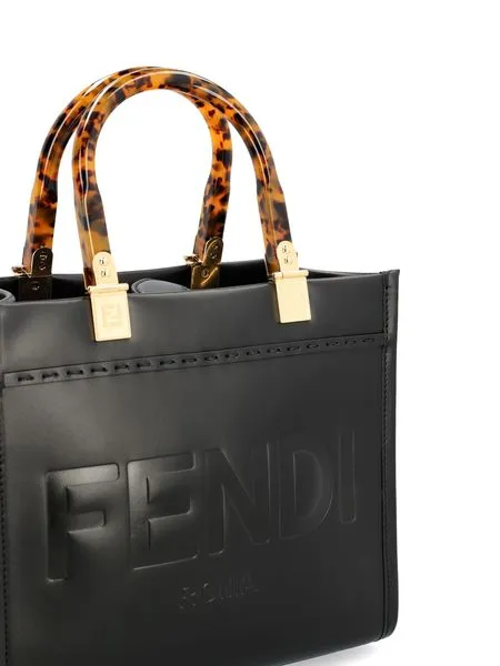 FENDI Mini Sunshine Top-Handle Handbag