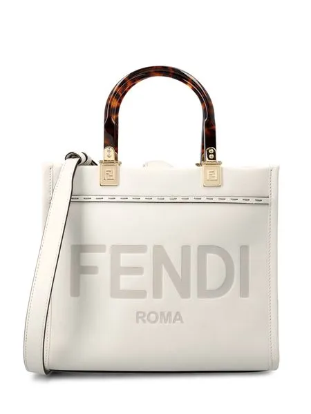 FENDI Mini Sunshine Top-Handle Handbag