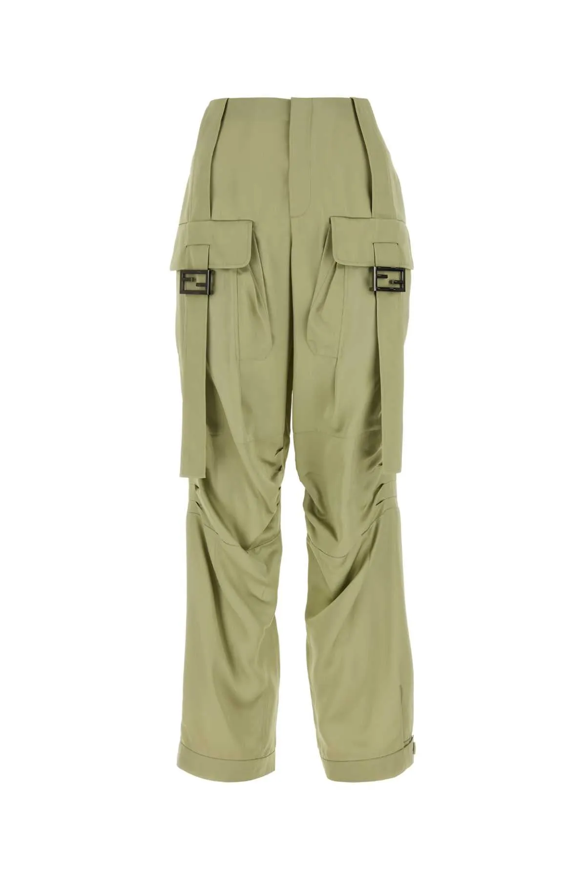 FENDI Satin Cargo Pants for Women - 2023 Collection