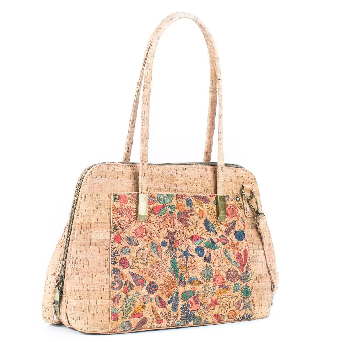 Flash Sale Natural Cork Women's Tote Bag BAGF-067