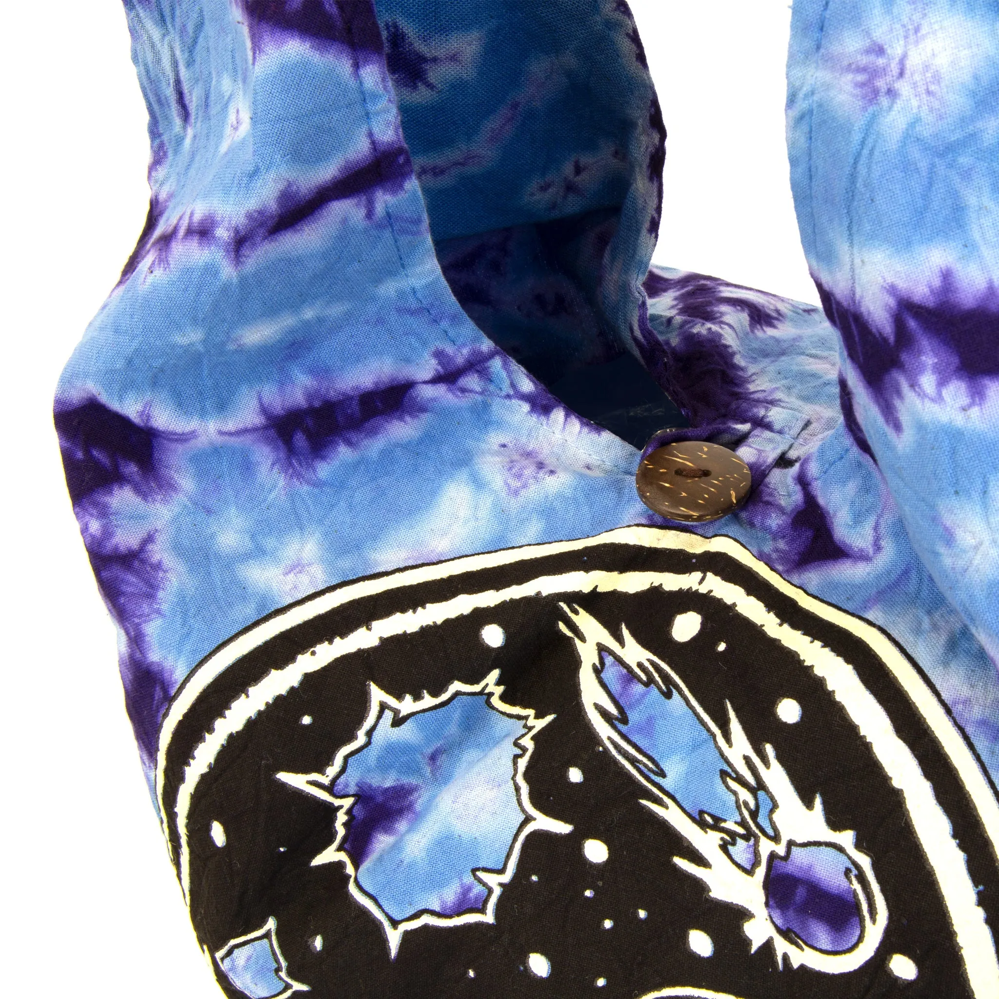 Grateful Dead Cosmic Stealie Tie Dye Shoulder Bag