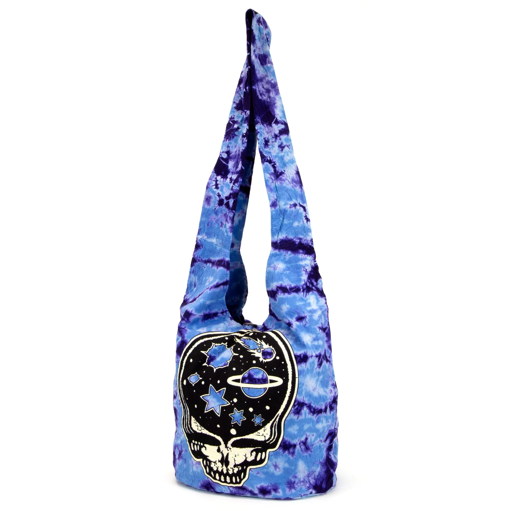 Grateful Dead Cosmic Stealie Tie Dye Shoulder Bag