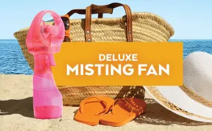 Handheld Battery Powered Water Misting Fan