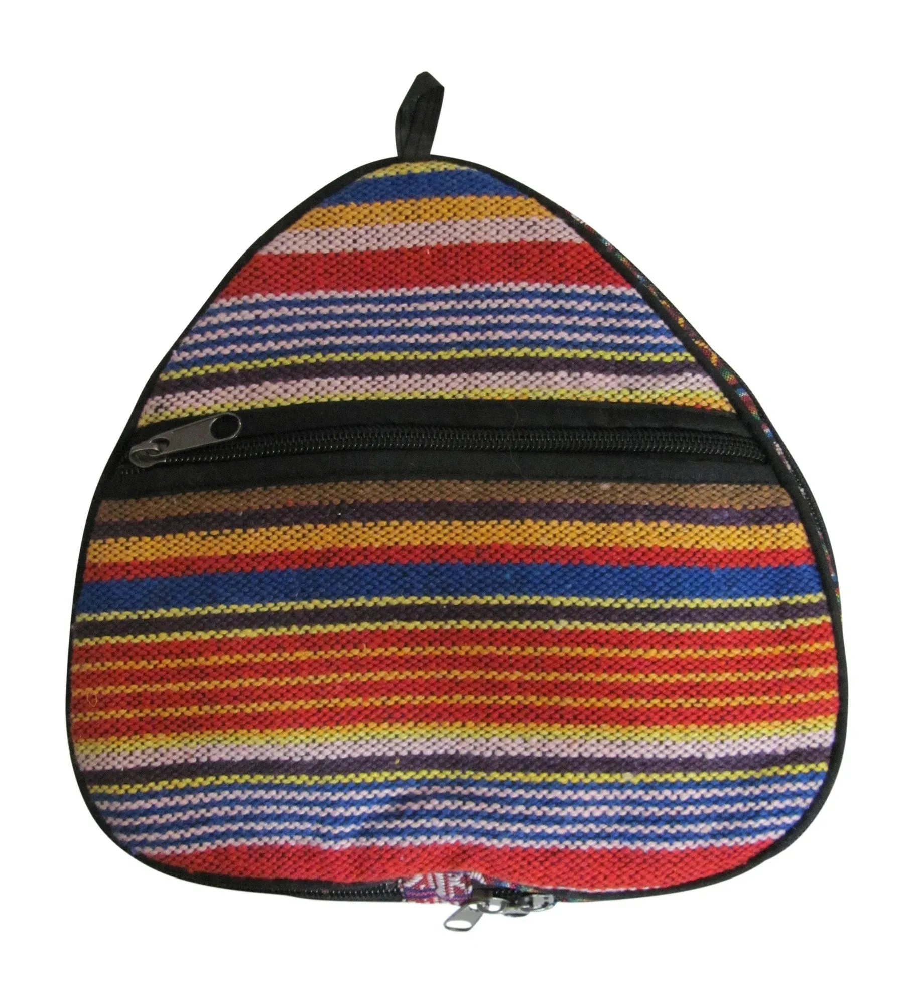 Handmade Ethnic Durable Collapsable Compact Hemp Cotton Multipurpose Backpack boho Bag Purse