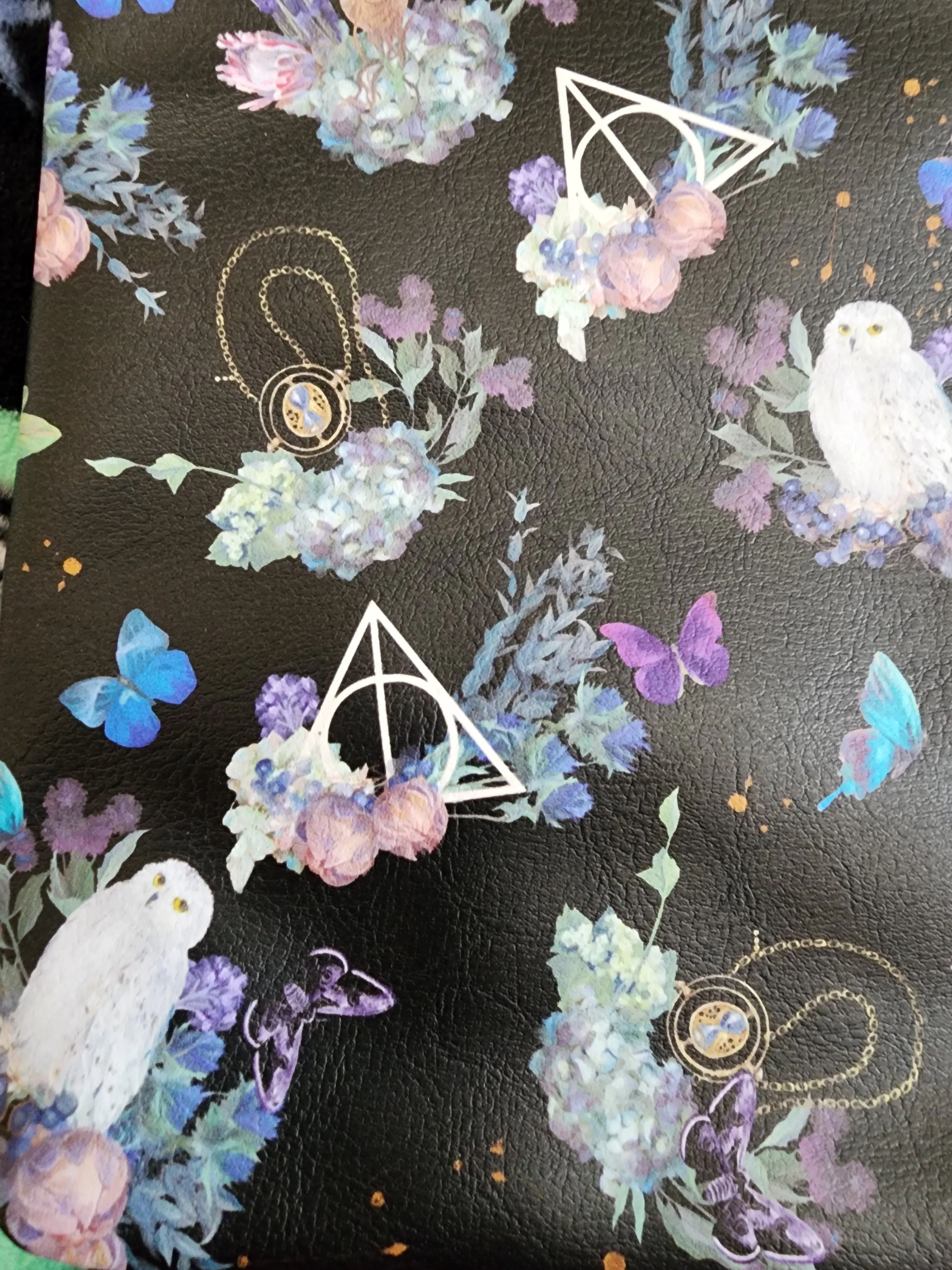 Harry Potter Floral Crossbody Bag