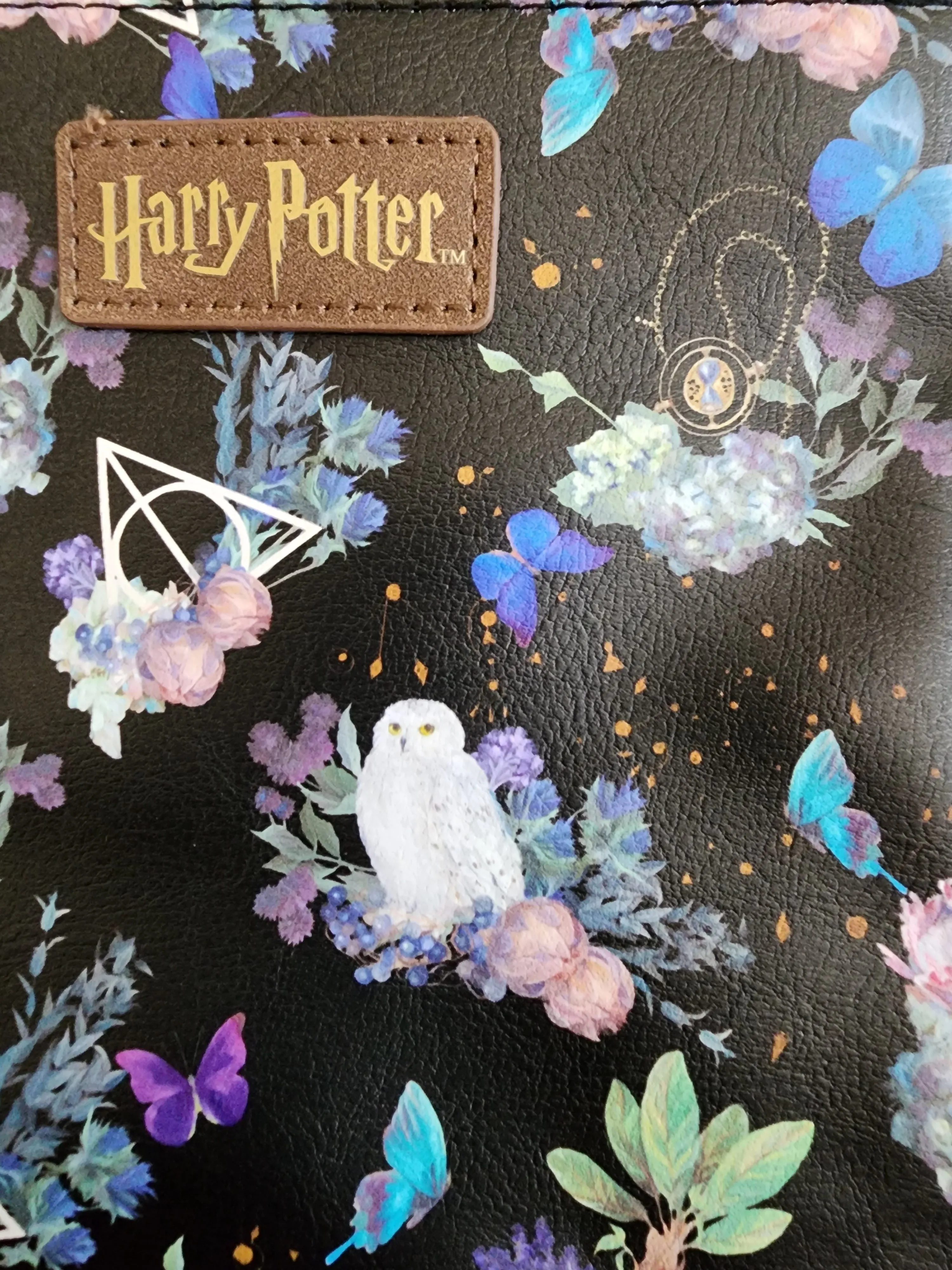 Harry Potter Floral Crossbody Bag