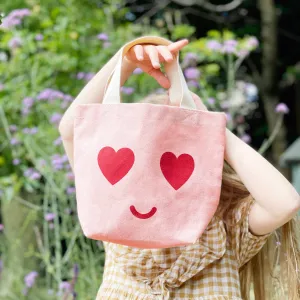 Heart Eyes - Little Pink Bag