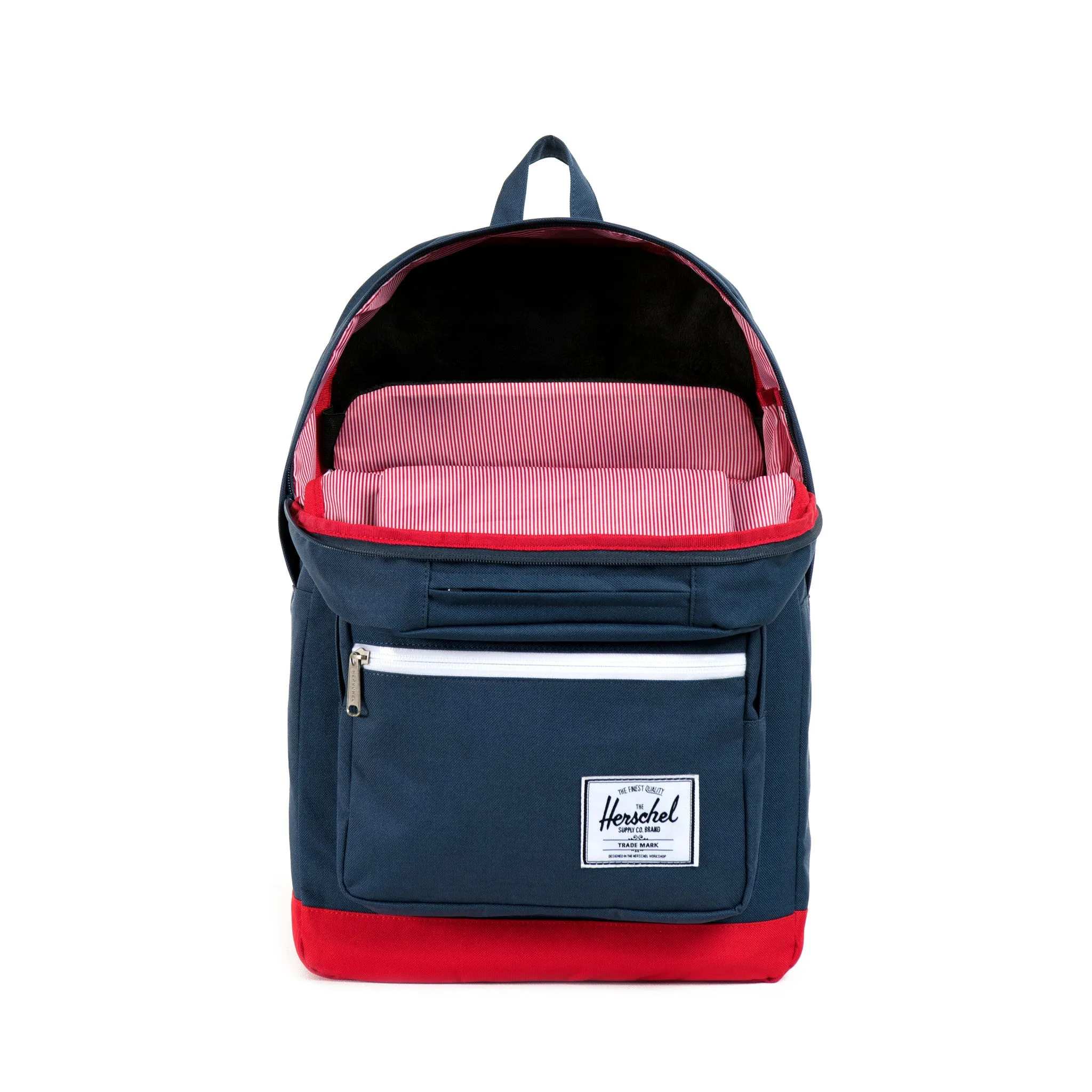 Herschel Supply Pop Quiz Backpack - Navy & Red