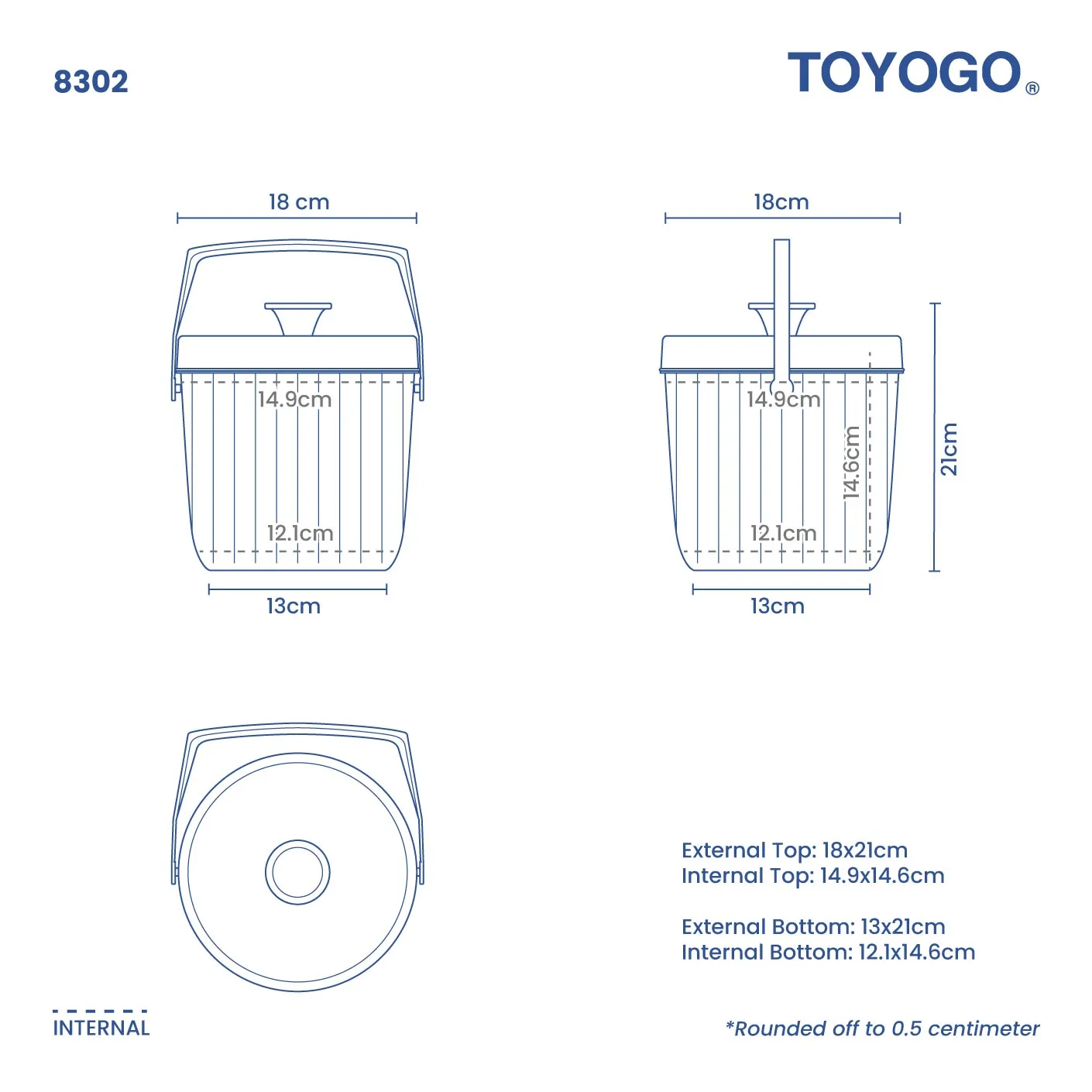 HOT & COOL BUCKET 2.5L (8302)