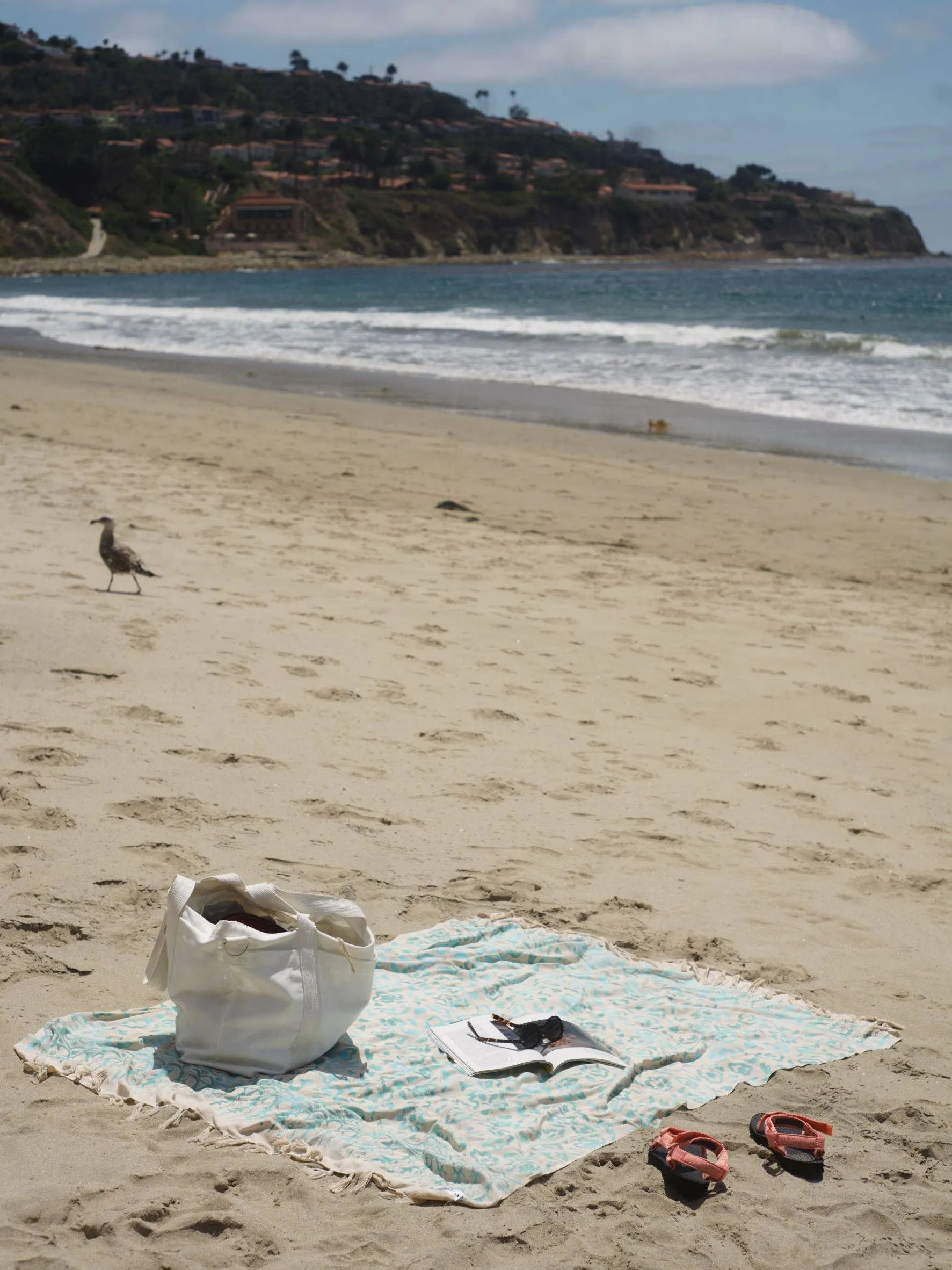 Ivory Batik Sarong - SUMMER BLOOM