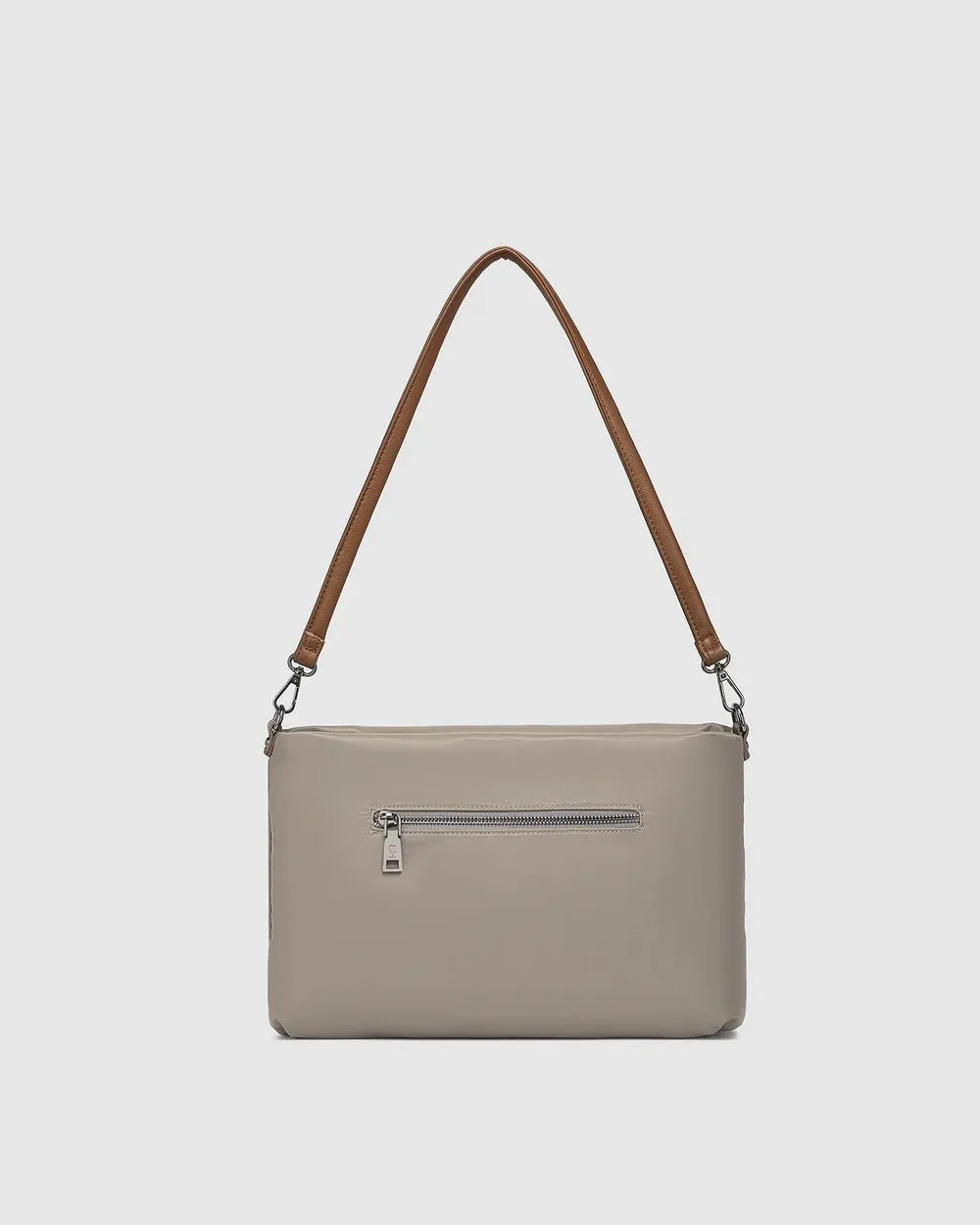 JORDAN NYLON CROSSBODY BAG COFFEE