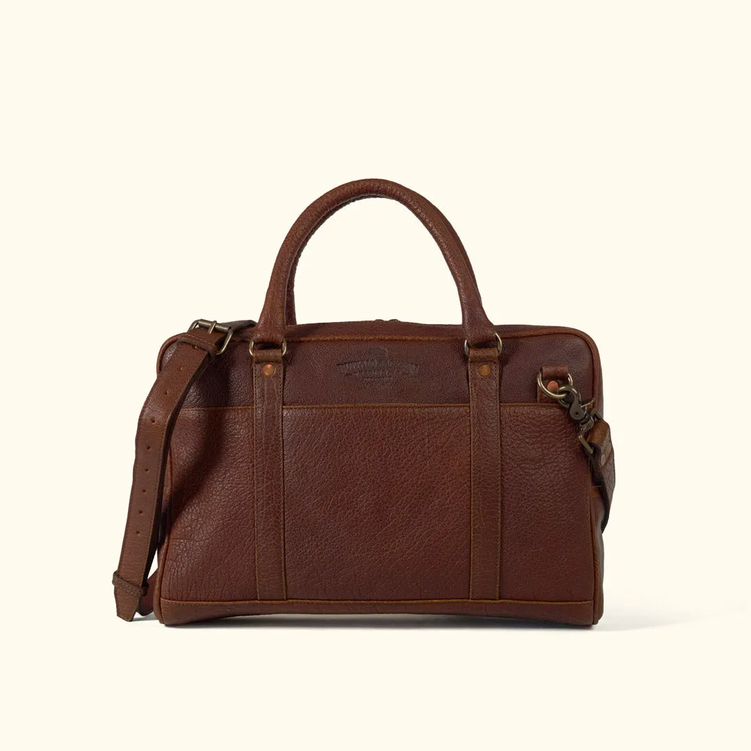 Limited Edition Roosevelt Laptop Briefcase | Buffalo Grain