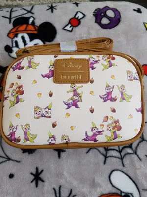 Loungefly Disney Chip and Dale as Monsters Fall Crossbody Bag