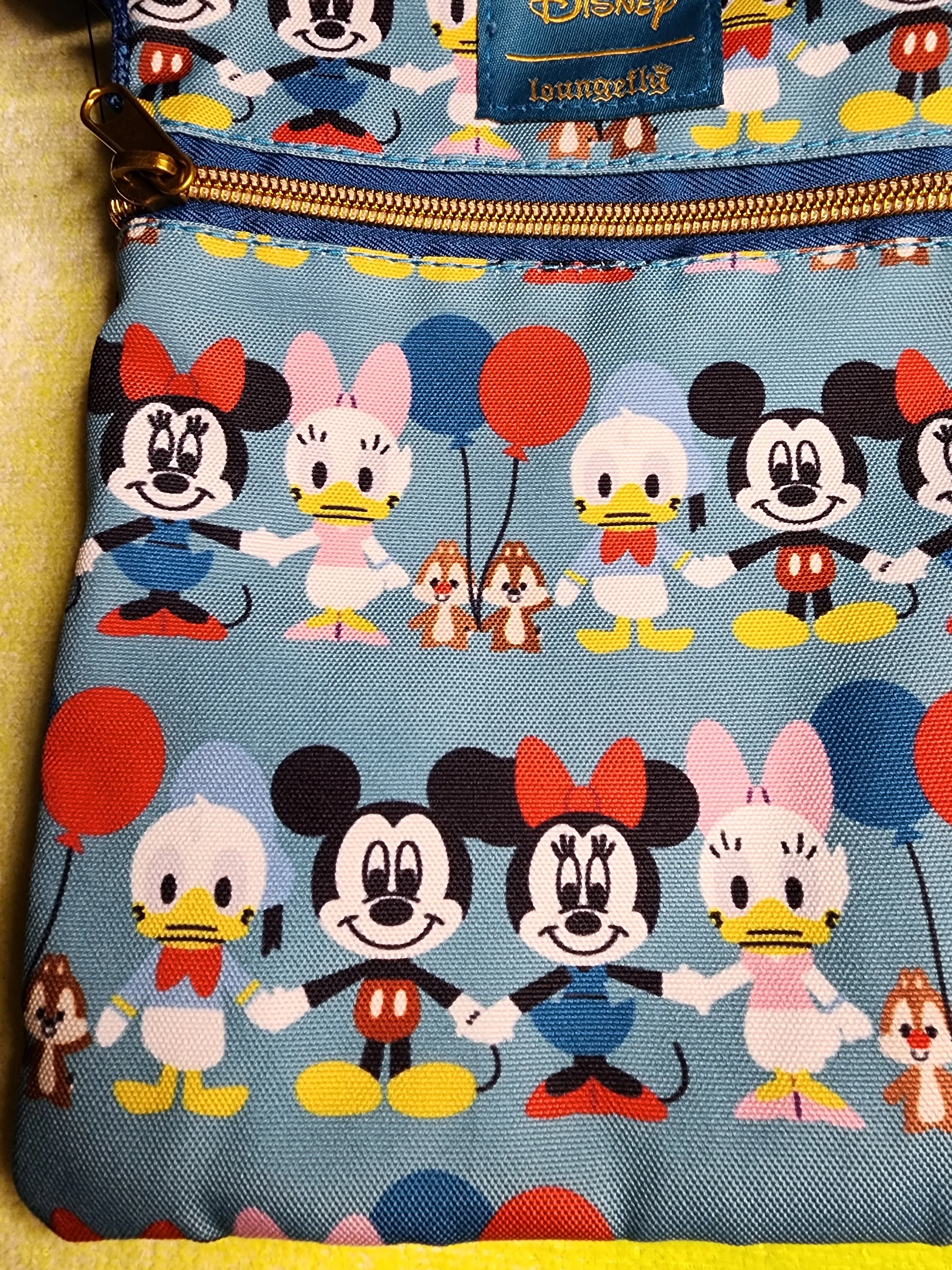 Loungefly Disney Mickey and Friends Crossbody Bag