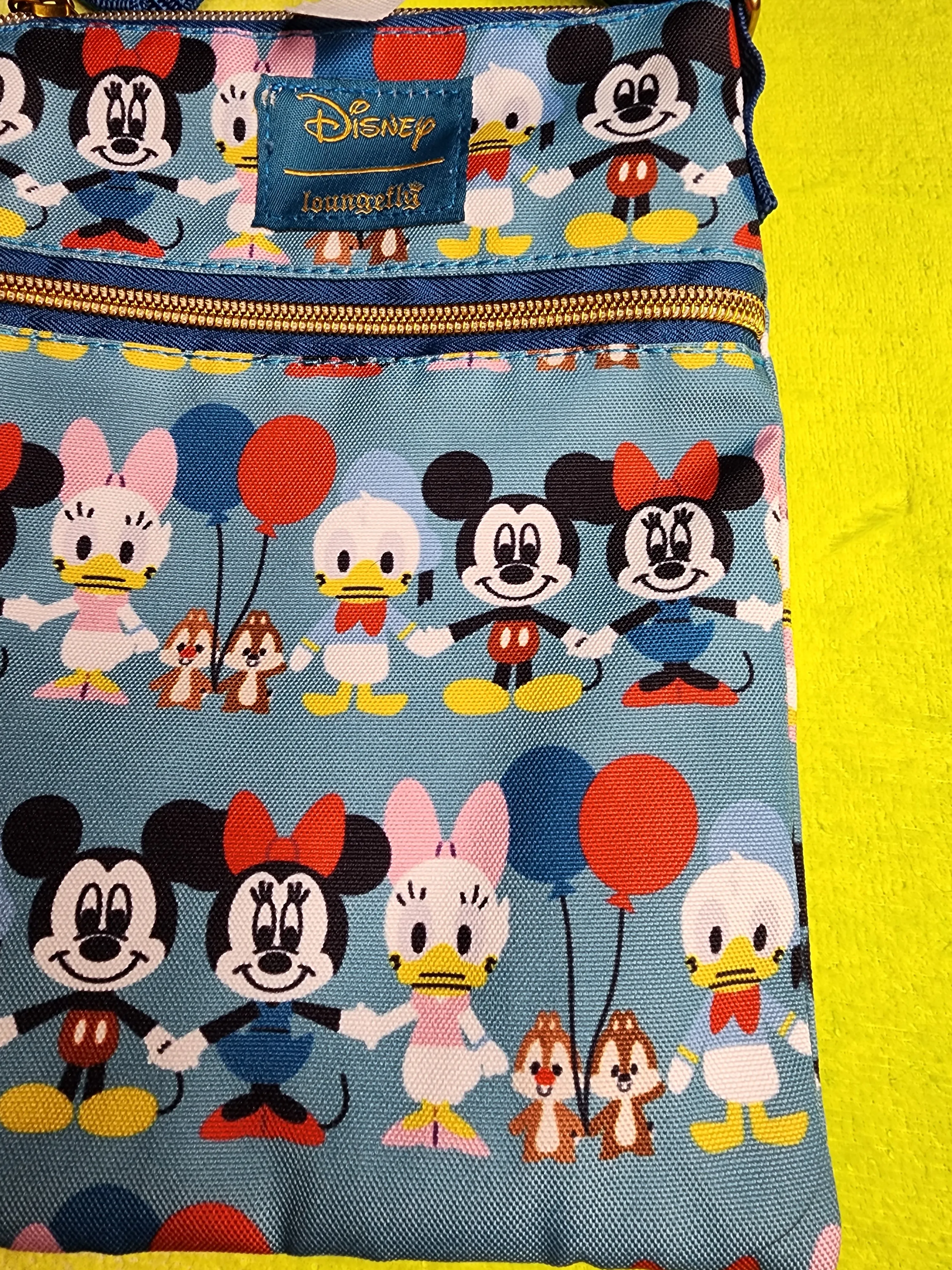 Loungefly Disney Mickey and Friends Crossbody Bag