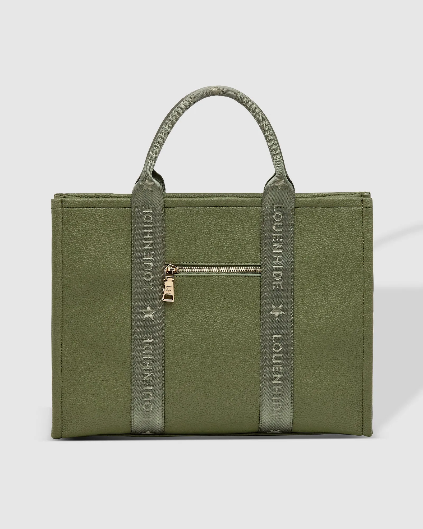 MANHATTAN LOGO TOTE KHAKI