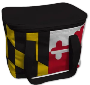 Maryland Flag (Black) / Lunch Box