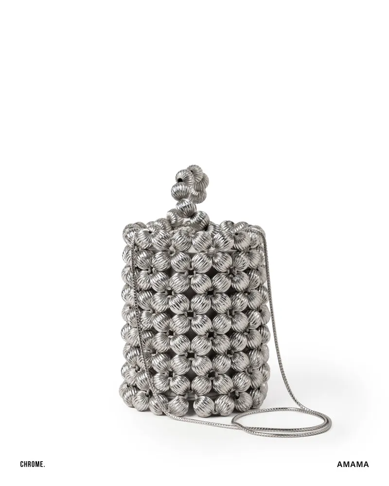 Maxima Bucket Bag In Chrome